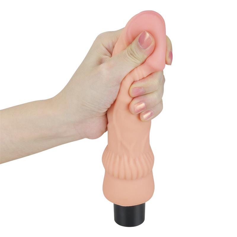 LOVETOY - VIBRADOR REAL SOFTEE 7.8 NATURAL