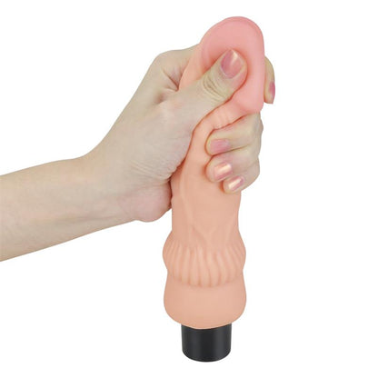 LOVETOY - VIBRADOR REAL SOFTEE 7.8 NATURAL
