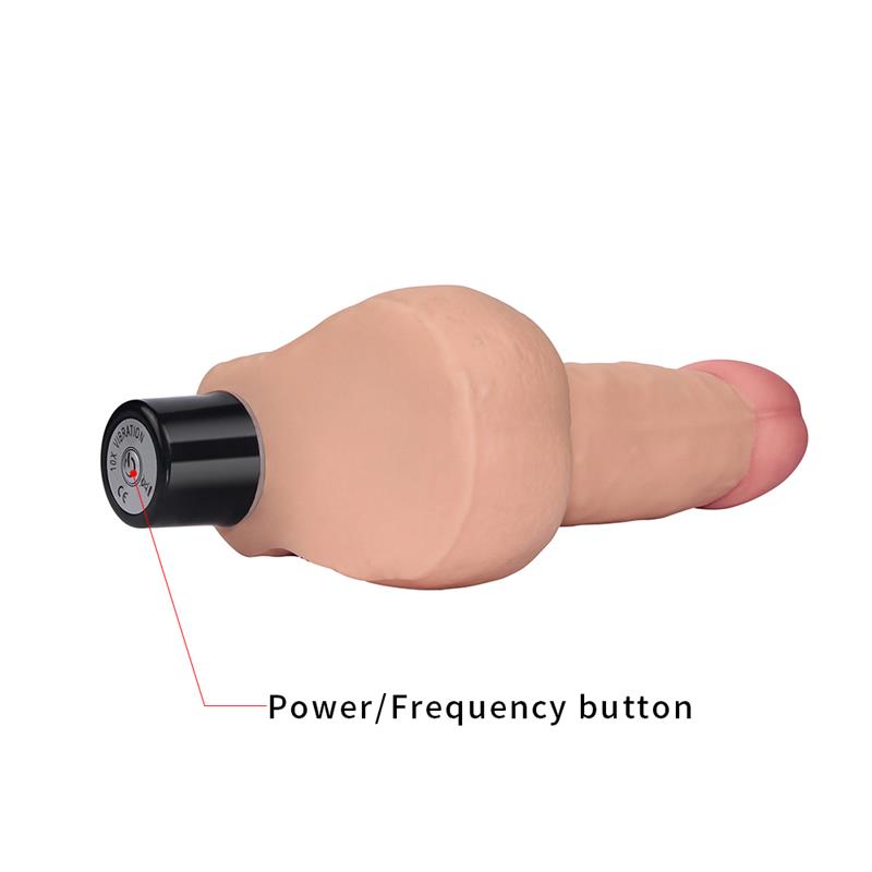 LOVETOY - VIBRADOR REAL SOFTEE 8 NATURAL