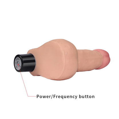 LOVETOY - VIBRADOR REAL SOFTEE 8 NATURAL