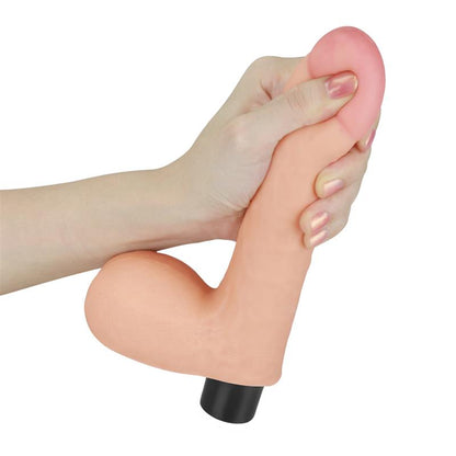 LOVETOY - VIBRADOR REAL SOFTEE 8 NATURAL