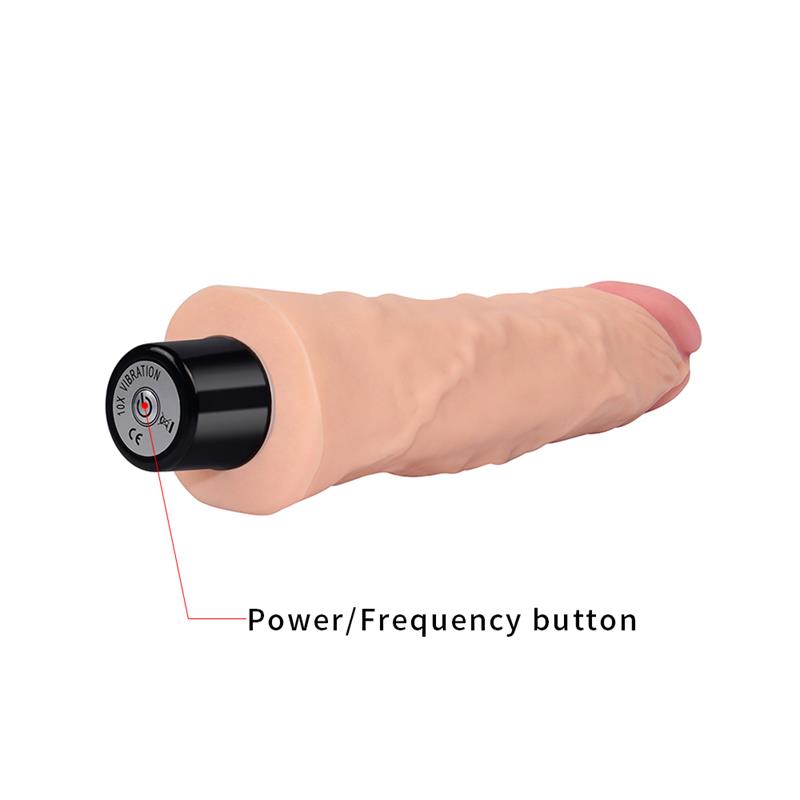 LOVETOY - VIBRADOR REAL SOFTEE 8 NATURAL
