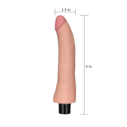LOVETOY - VIBRADOR REAL SOFTEE 9 NATURAL