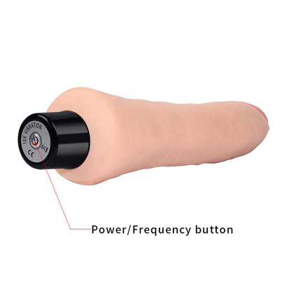LOVETOY - VIBRADOR REAL SOFTEE 9 NATURAL