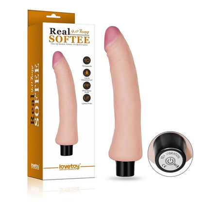 LOVETOY - VIBRADOR REAL SOFTEE 9 NATURAL