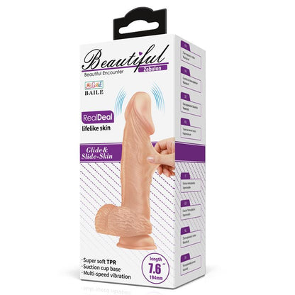 BAILE - VIBRADOR REALISTA 7,6 CONTROL REMOTO