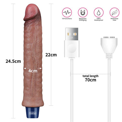 LOVETOY - VIBRADOR REALISTA 9.5 USB