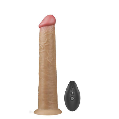 LOVETOY - VIBRADOR REALISTA CON ROTACIÓN DOBLE CAPA 10