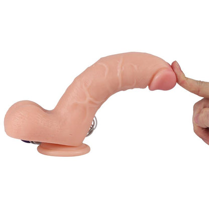 SHEQU - VIBRADOR REALISTA CONTROL REMOTO ADAM 21 CM