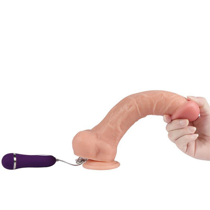 SHEQU - VIBRADOR REALISTA CONTROL REMOTO APOLO 24.5 CM