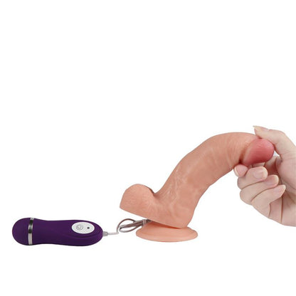 SHEQU - VIBRADOR REALISTA CONTROL REMOTO PHANTOM 20 CM