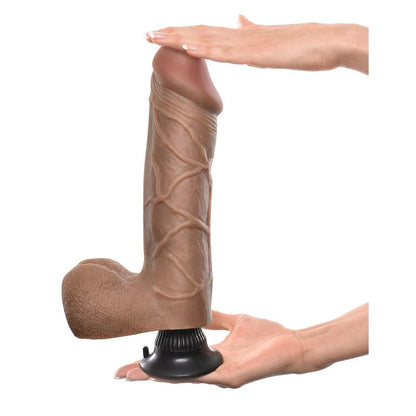 REAL FEEL DELUXE - VIBRADOR REALISTA NO. 10 25,4 CM BRONCEADO
