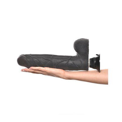 REAL FEEL DELUXE - VIBRADOR REALISTA NO. 11 28 CM NEGRO