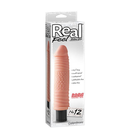 REAL FEEL - VIBRADOR REALISTA NO. 12 NATURAL