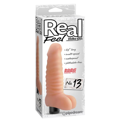 REAL FEEL - VIBRADOR REALISTA NO. 13 NATURAL