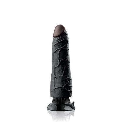 REAL FEEL DELUXE - VIBRADOR REALISTA NO. 3 17,8 CM NEGRO