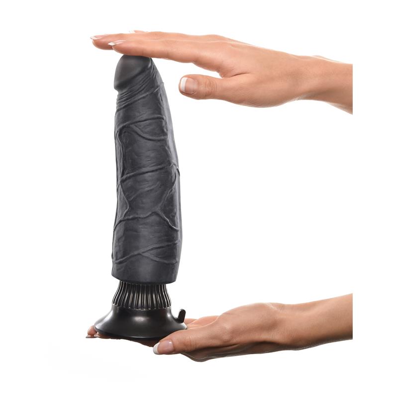 REAL FEEL DELUXE - VIBRADOR REALISTA NO. 3 17,8 CM NEGRO