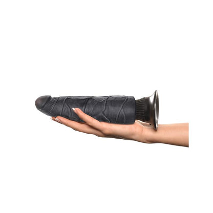 REAL FEEL DELUXE - VIBRADOR REALISTA NO. 3 17,8 CM NEGRO