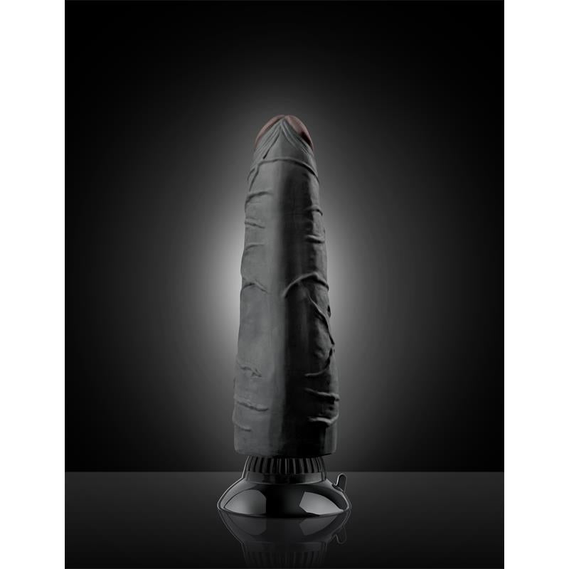REAL FEEL DELUXE - VIBRADOR REALISTA NO. 3 17,8 CM NEGRO