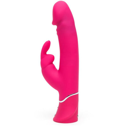 HAPPY RABBIT - VIBRADOR REALISTIC DUAL DENSITY RABBIT ROSA