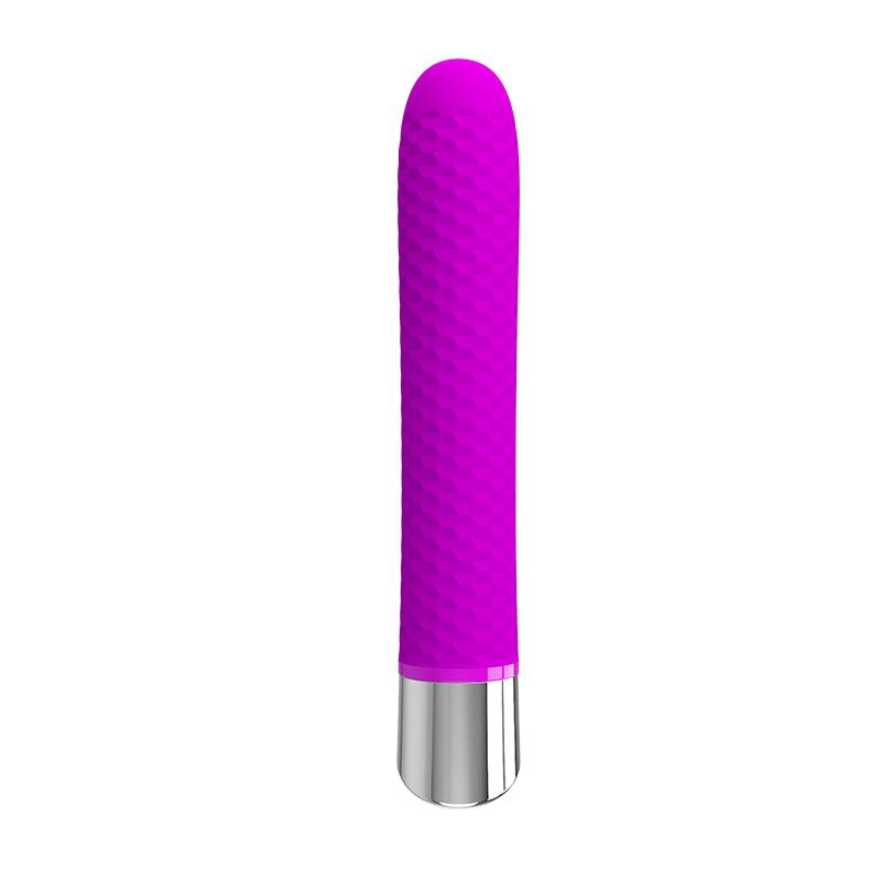 PRETTYLOVE - VIBRADOR REGINALD SILICONA PURPURA