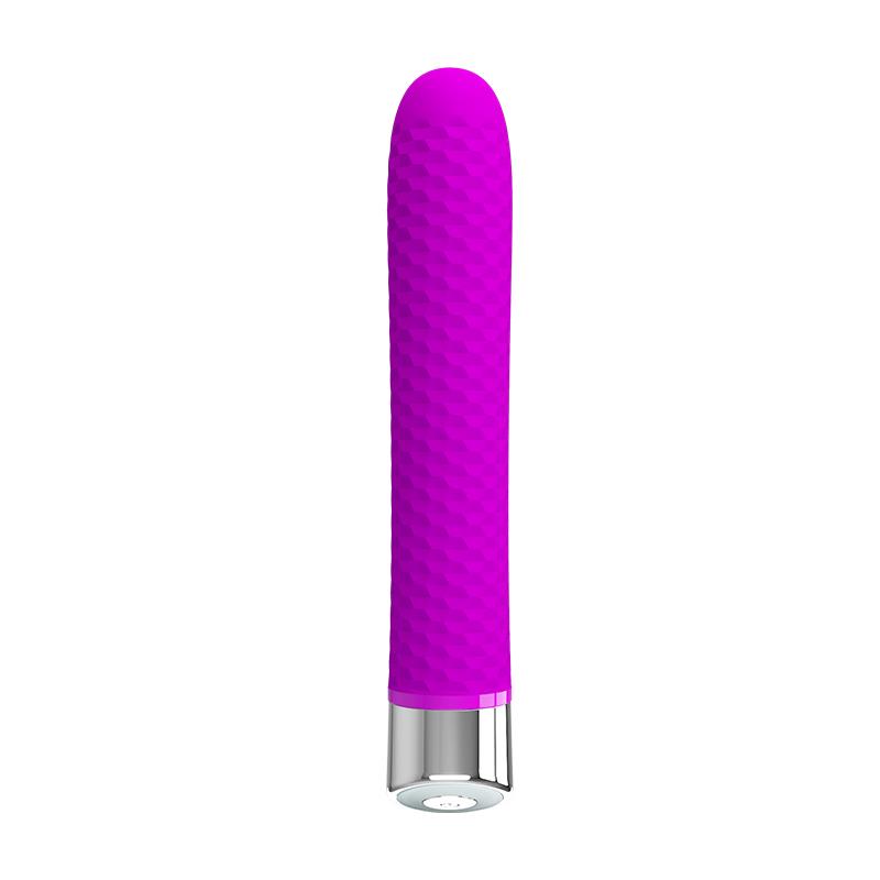 PRETTYLOVE - VIBRADOR REGINALD SILICONA PURPURA