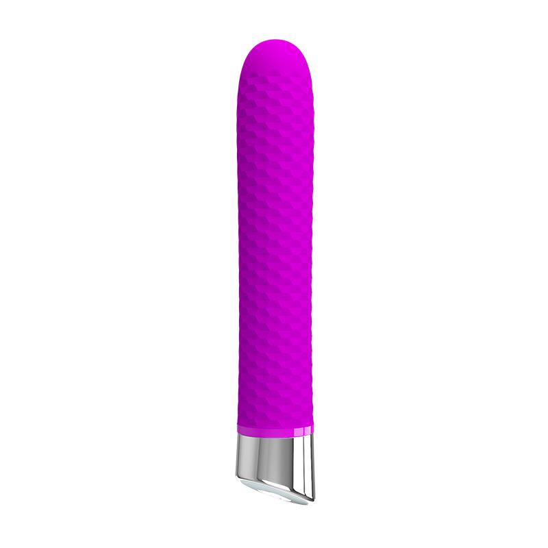 PRETTYLOVE - VIBRADOR REGINALD SILICONA PURPURA