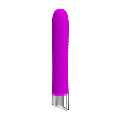 PRETTYLOVE - VIBRADOR REGINALD SILICONA PURPURA
