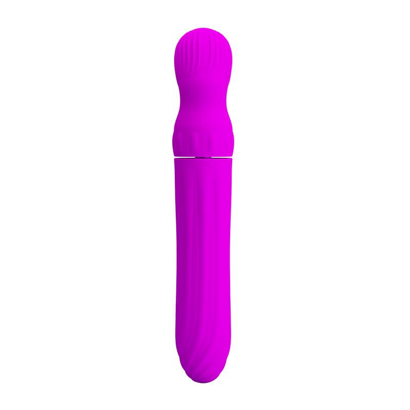 PRETTYLOVE - VIBRADOR ROTADOR ABRAHAM PÚRPURA