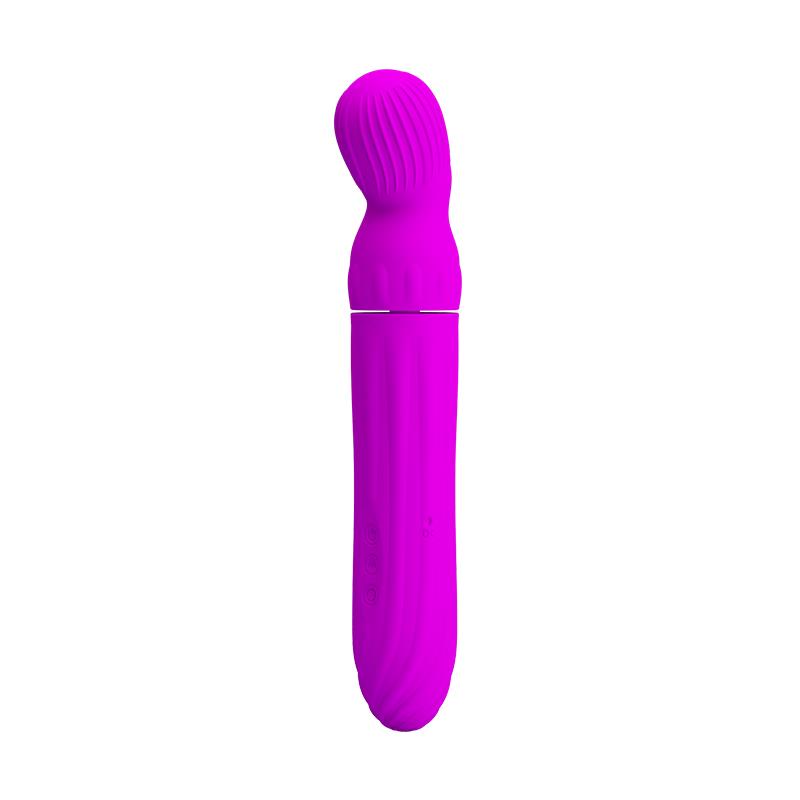PRETTYLOVE - VIBRADOR ROTADOR ABRAHAM PÚRPURA