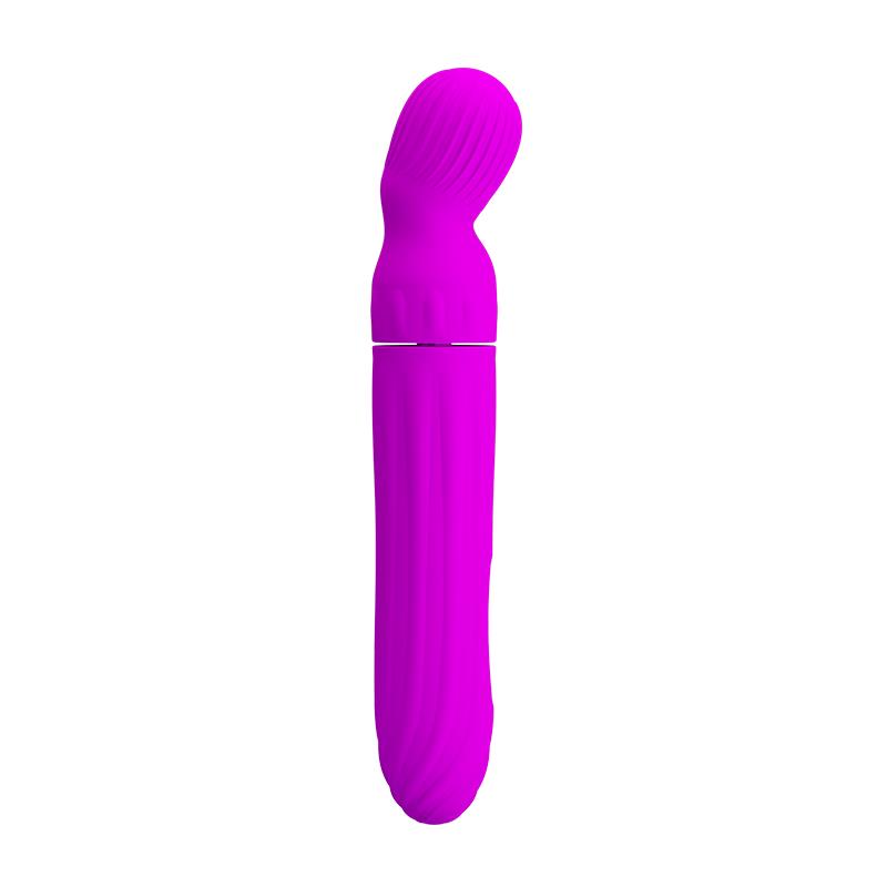 PRETTYLOVE - VIBRADOR ROTADOR ABRAHAM PÚRPURA