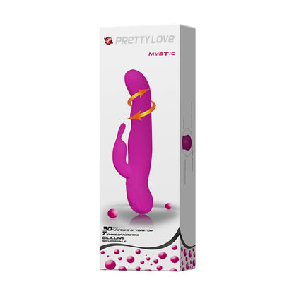 PRETTYLOVE - VIBRADOR ROTADOR MYSTIC COLOR PÚRPURA