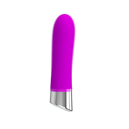 PRETTYLOVE - VIBRADOR SAMPSON SILICONA PURPURA