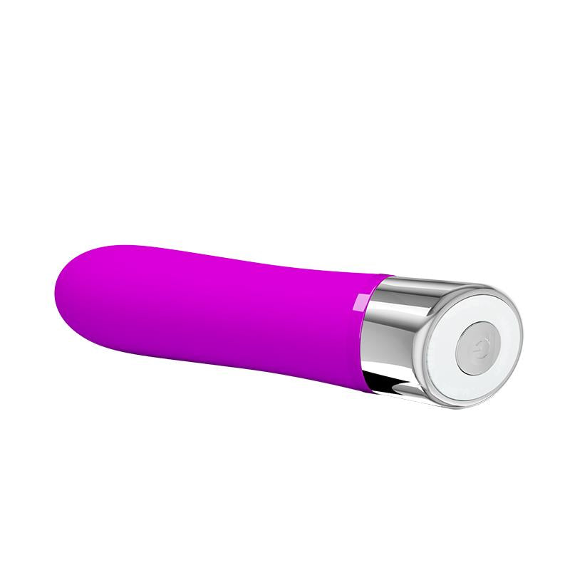 PRETTYLOVE - VIBRADOR SAMPSON SILICONA PURPURA