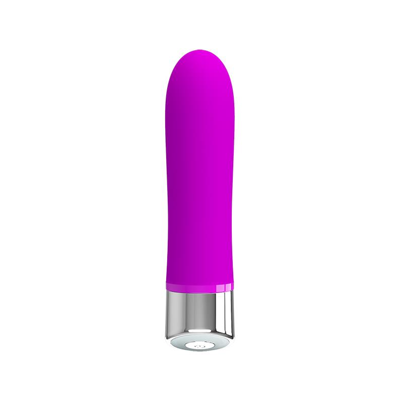 PRETTYLOVE - VIBRADOR SAMPSON SILICONA PURPURA