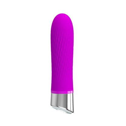 PRETTYLOVE - VIBRADOR SEBASTIAN SILICONA PURPURA