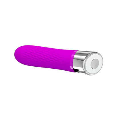 PRETTYLOVE - VIBRADOR SEBASTIAN SILICONA PURPURA