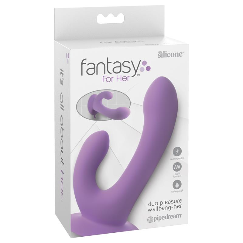 FANTASY FOR HER - VIBRADOR SILICONA USB WALLBANG-HER