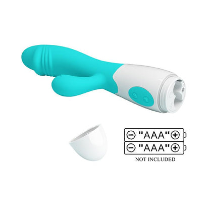 PRETTYLOVE - VIBRADOR SNAPPY 30 FUNCIONES AZUL