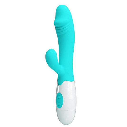 PRETTYLOVE - VIBRADOR SNAPPY 30 FUNCIONES AZUL