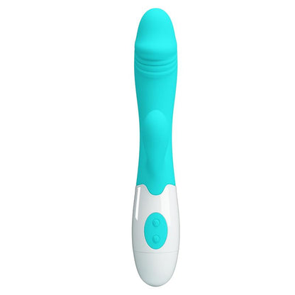 PRETTYLOVE - VIBRADOR SNAPPY 30 FUNCIONES AZUL