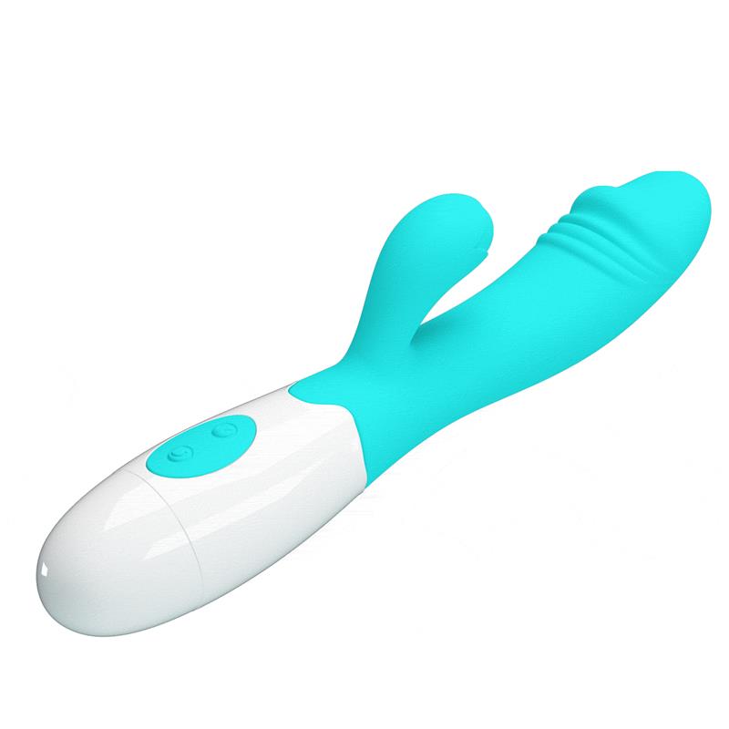 PRETTYLOVE - VIBRADOR SNAPPY 30 FUNCIONES AZUL