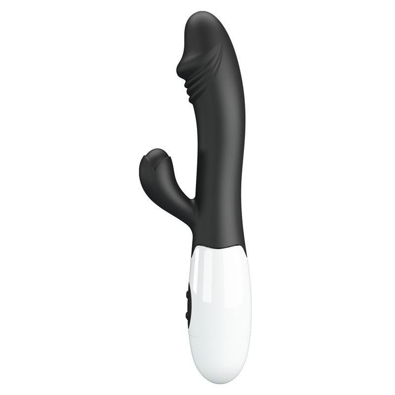 PRETTYLOVE - VIBRADOR SNAPPY 30 FUNCIONES NEGRO