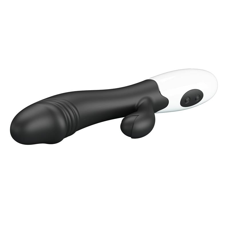 PRETTYLOVE - VIBRADOR SNAPPY 30 FUNCIONES NEGRO