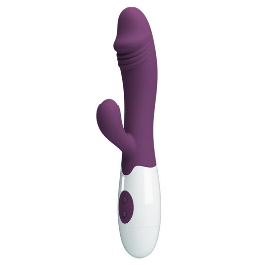 PRETTYLOVE - VIBRADOR SNAPPY 30 FUNCIONES PÚRPURA
