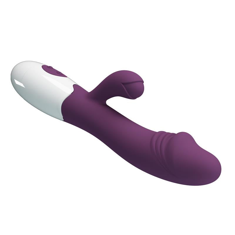 PRETTYLOVE - VIBRADOR SNAPPY 30 FUNCIONES PÚRPURA