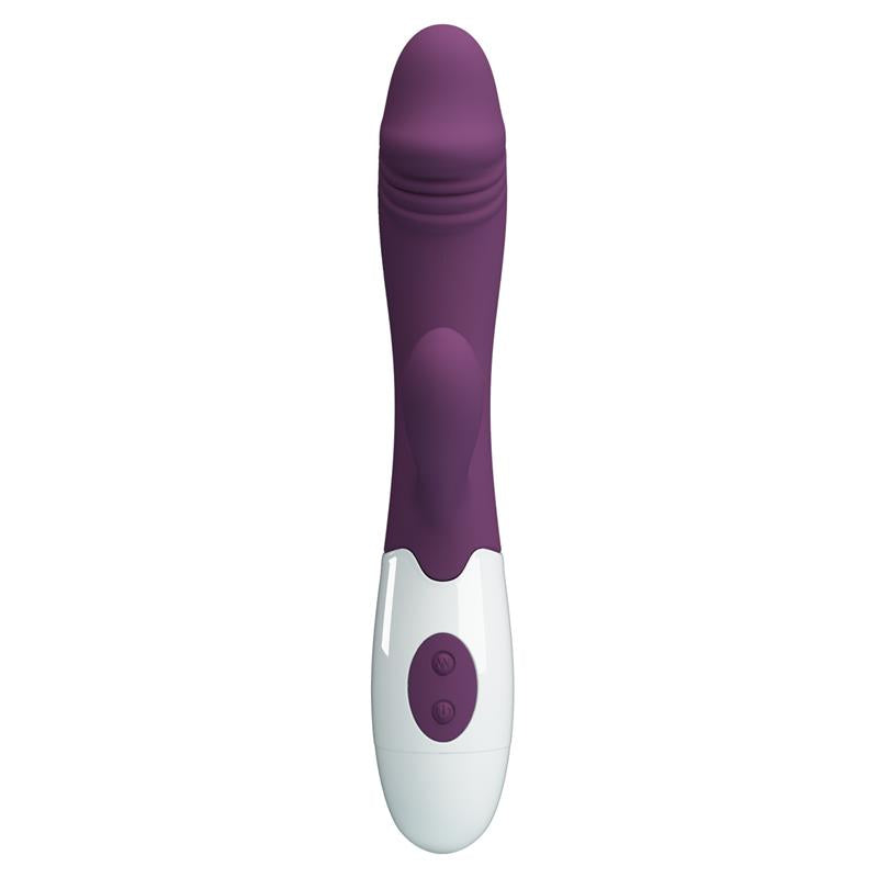 PRETTYLOVE - VIBRADOR SNAPPY 30 FUNCIONES PÚRPURA