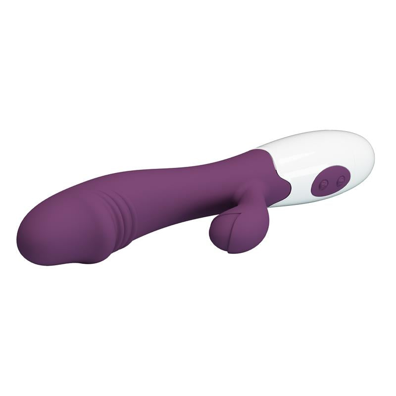 PRETTYLOVE - VIBRADOR SNAPPY 30 FUNCIONES PÚRPURA