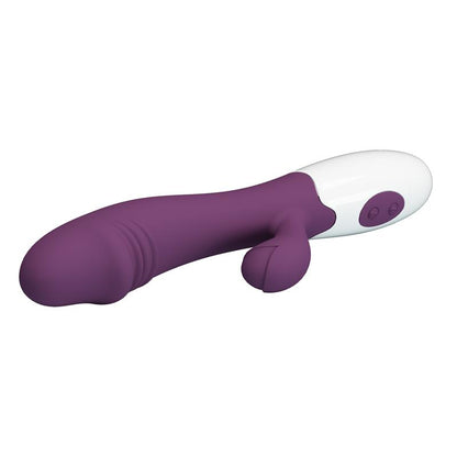 PRETTYLOVE - VIBRADOR SNAPPY 30 FUNCIONES PÚRPURA