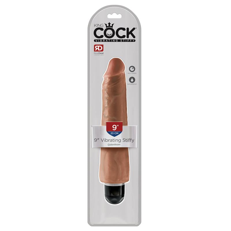 KING COCK - VIBRADOR STIFFY 9 BRONCEADO